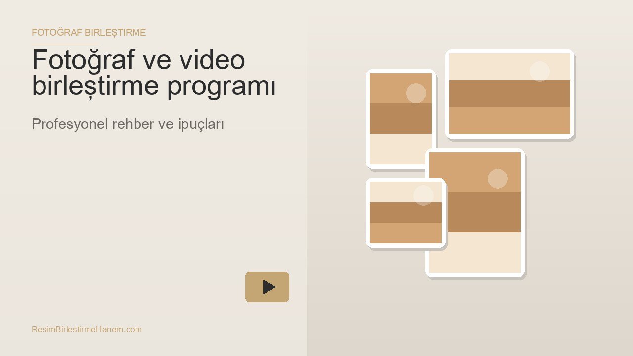 fotoğraf ve video birleştirme programı — blog kapak görseli