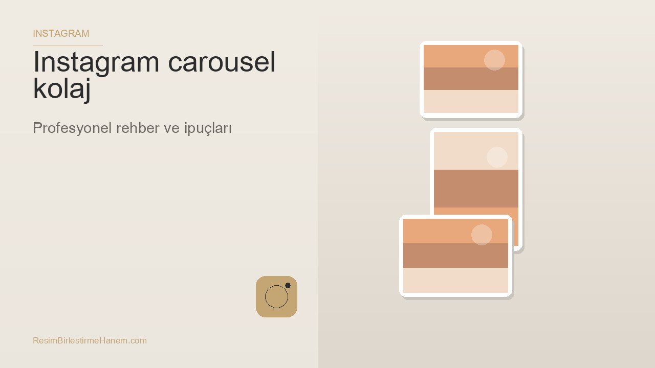 instagram carousel kolaj — blog kapak görseli