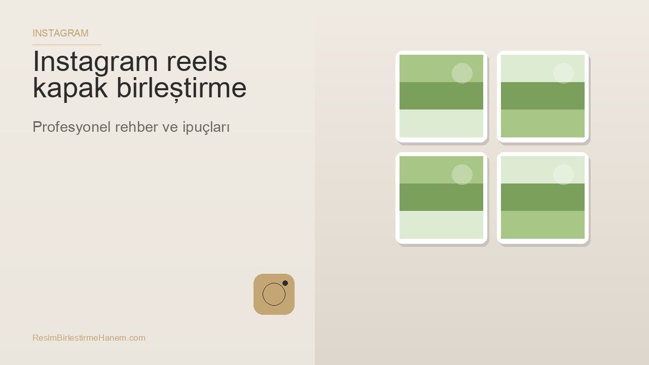 instagram reels kapak birleştirme — blog kapak görseli