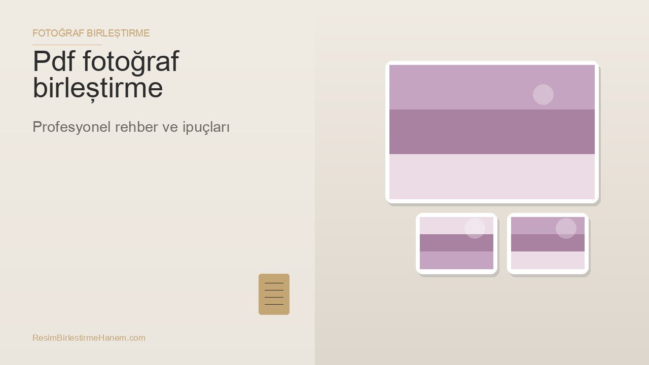 pdf fotoğraf birleştirme — blog kapak görseli