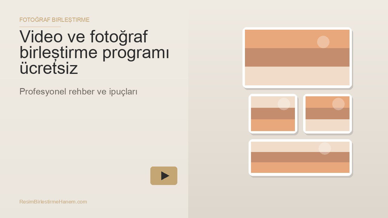 video ve fotoğraf birleştirme programı ücretsiz — blog kapak görseli