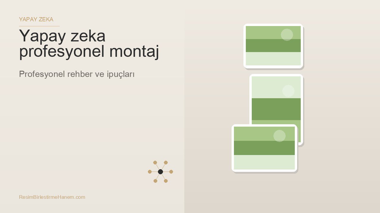 yapay zeka profesyonel montaj — blog kapak görseli